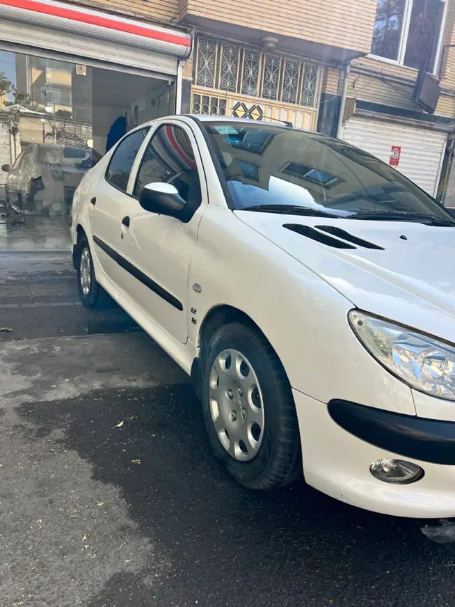 پژو ۲۰۶ صندوق دار v8 - 1390