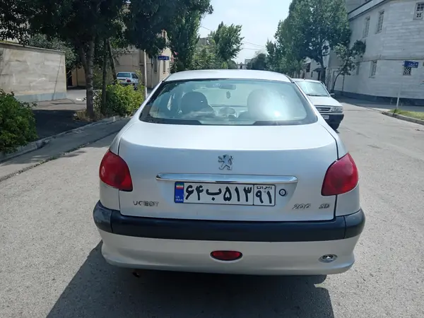 پژو ۲۰۶ صندوق دار v20 - 1386