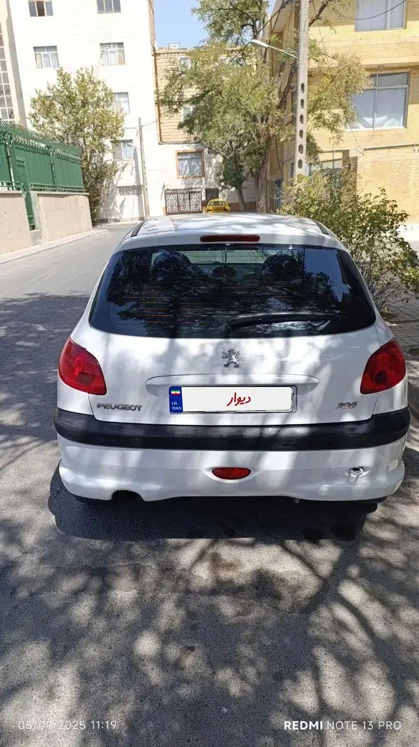 پژو 206 تیپ 5 - 1395