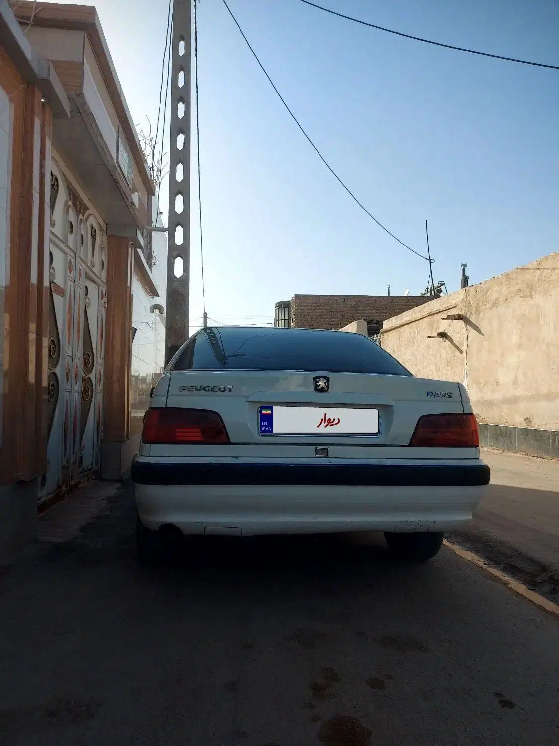 پژو پارس دوگانه سوز - 1389