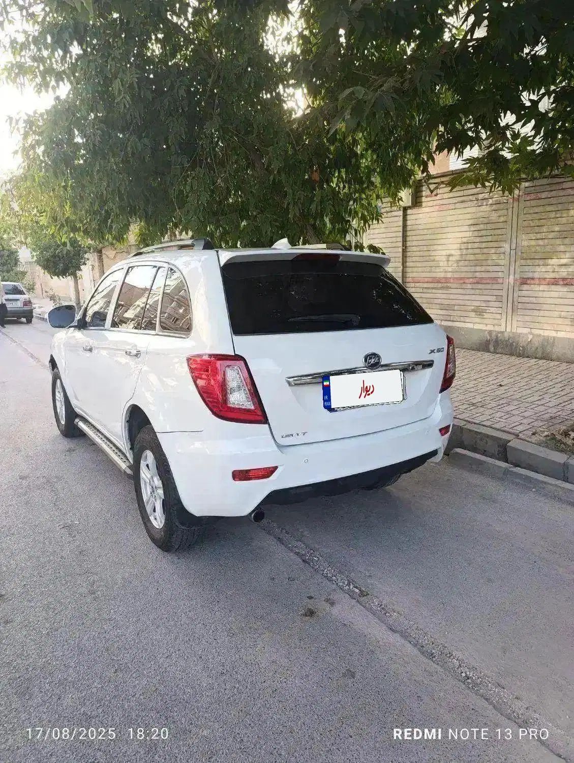 لیفان X60 دنده‌ای - 1392