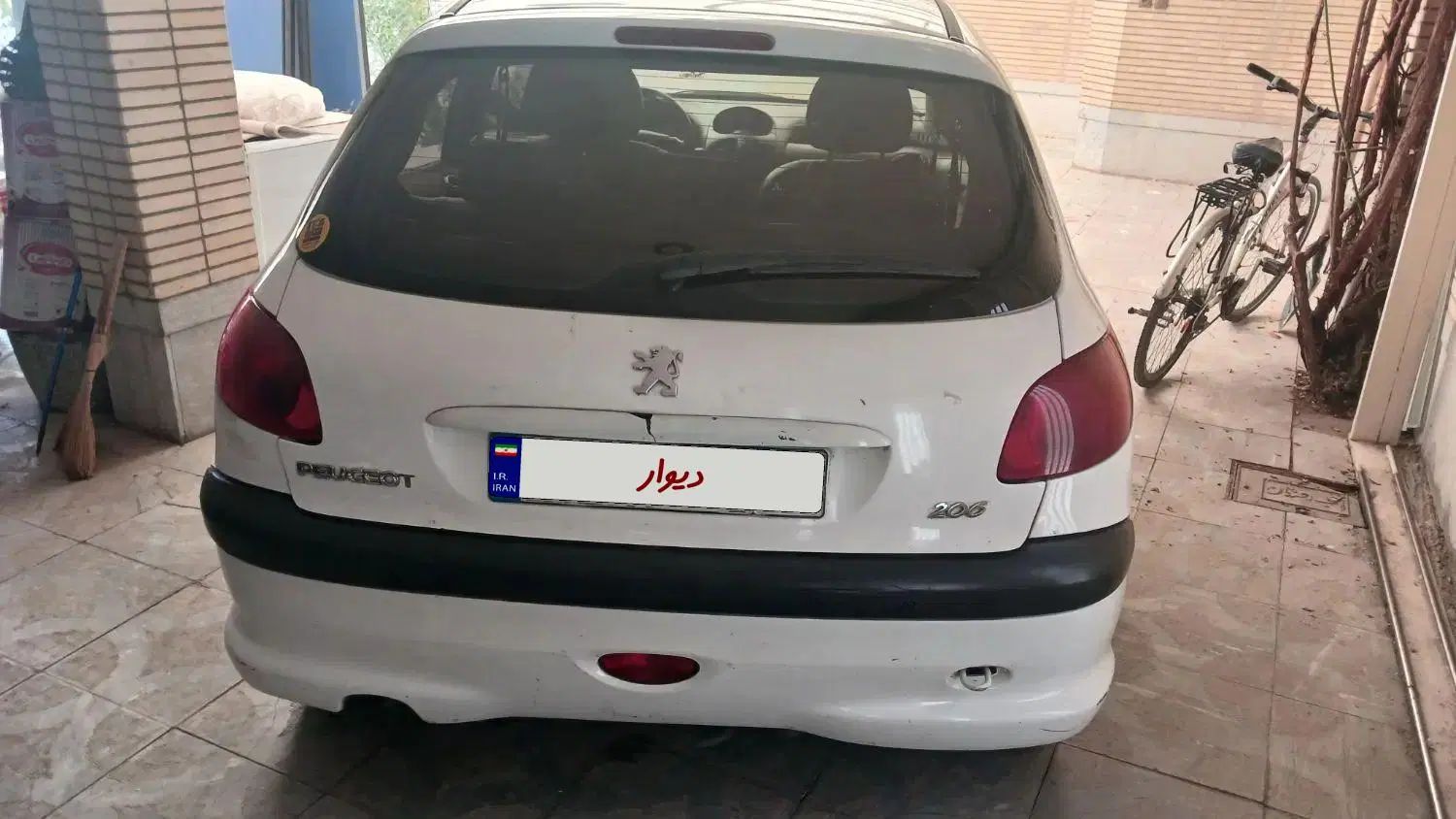 پژو 206 تیپ 2 - 1395
