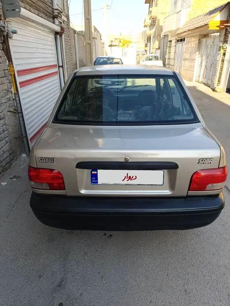 پراید صبا بنزینی - 1386