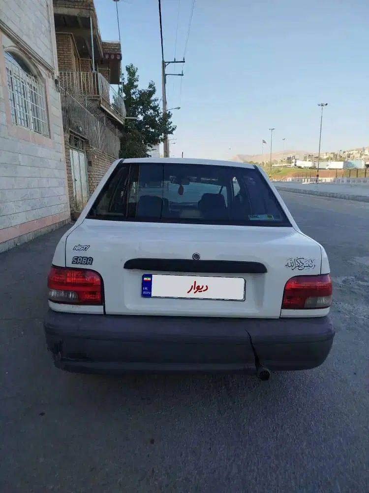 پراید صبا بنزینی - 1386