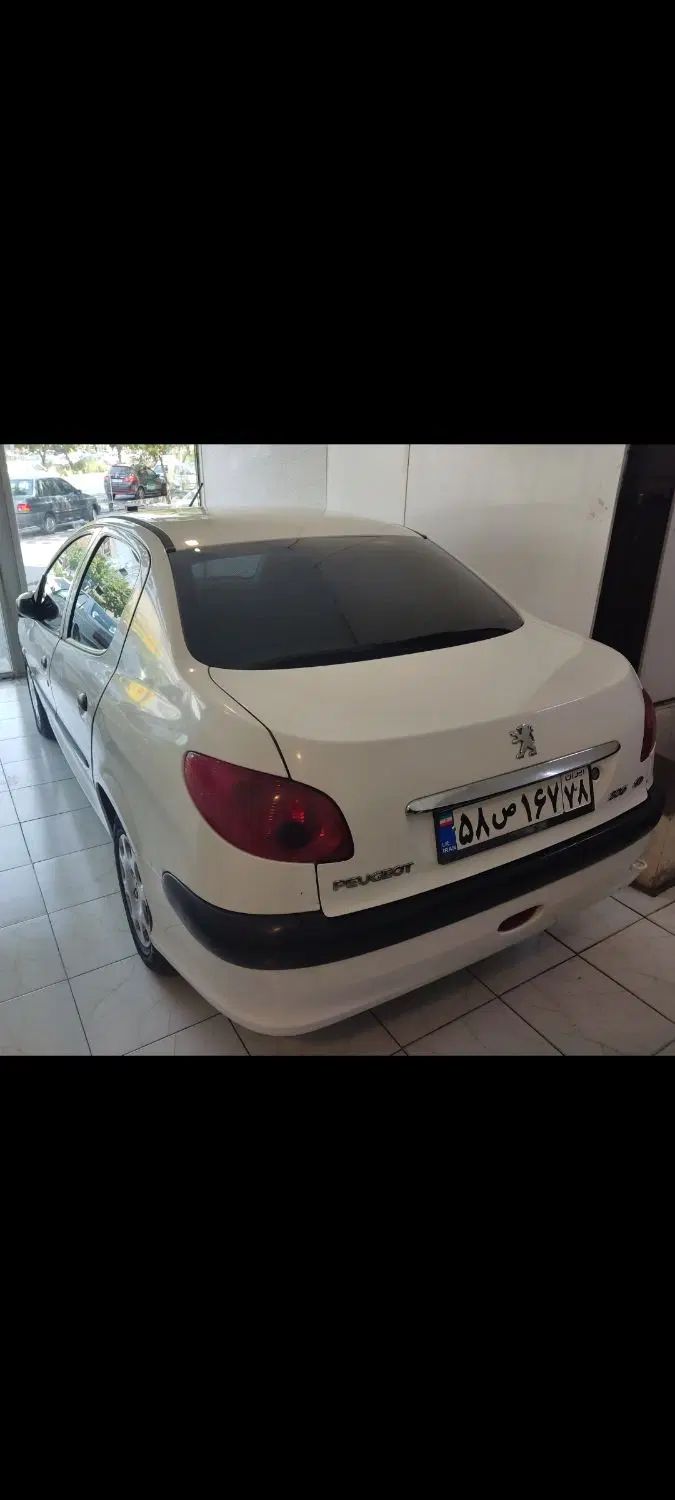 پژو ۲۰۶ صندوق دار v8 - 1395