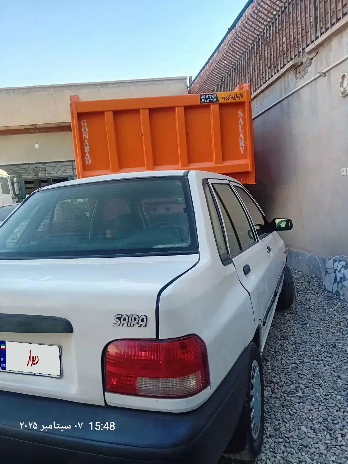 پراید صبا بنزینی - 1386