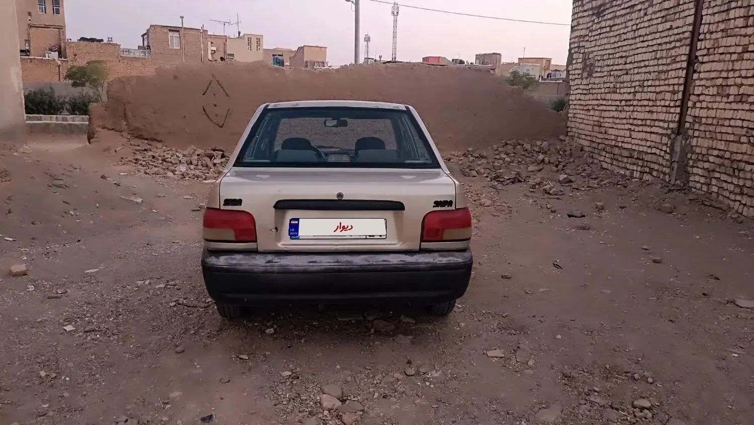پراید صبا بنزینی - 1386