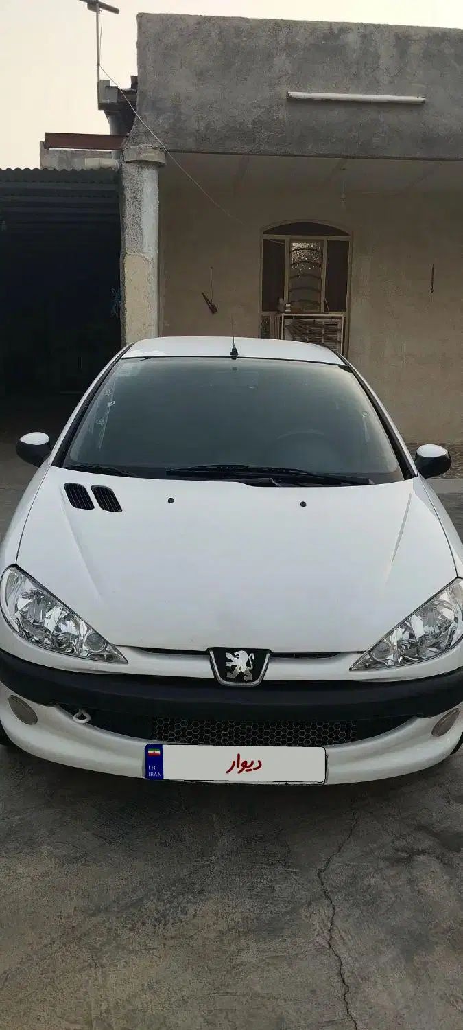 پژو ۲۰۶ صندوق دار v8 - 1397