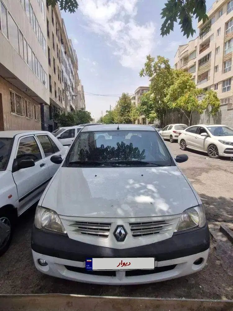 رنو پارس تندر گیربکس JHQ + مولتی مدیا - 1396
