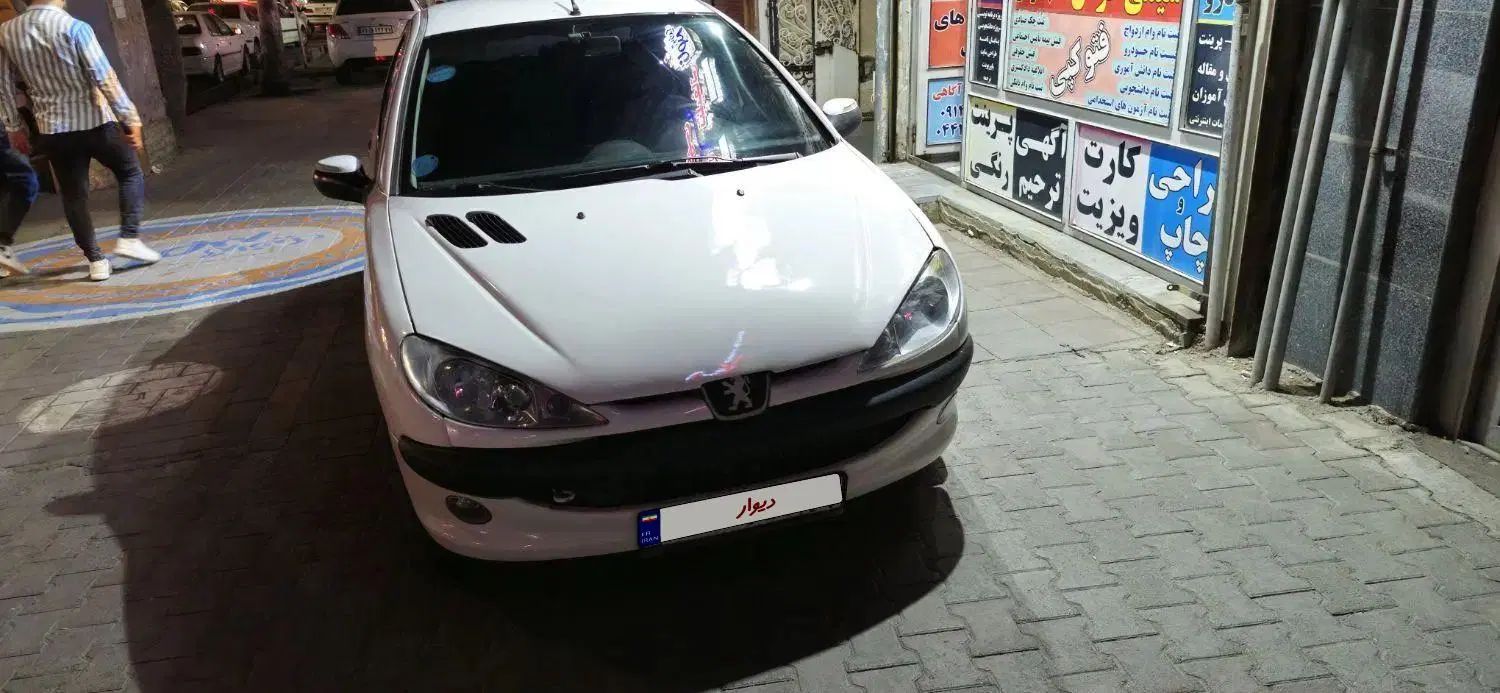 پژو ۲۰۶ صندوق دار v20 - 1389