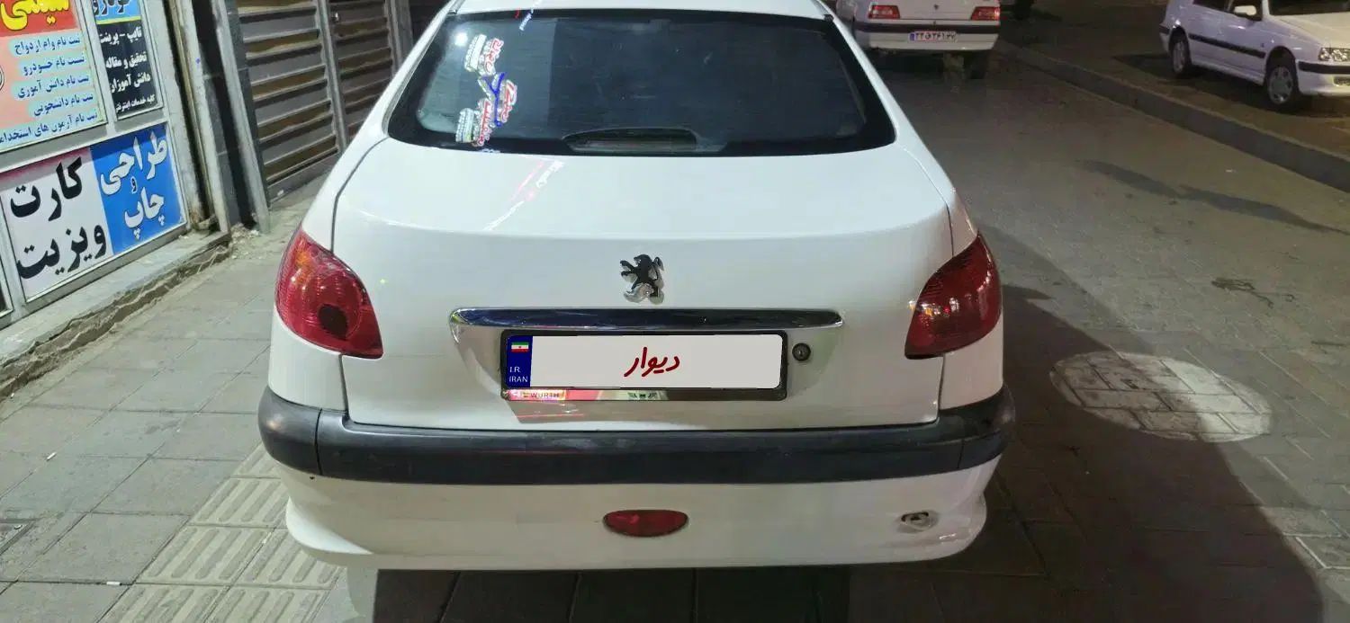 پژو ۲۰۶ صندوق دار v20 - 1389