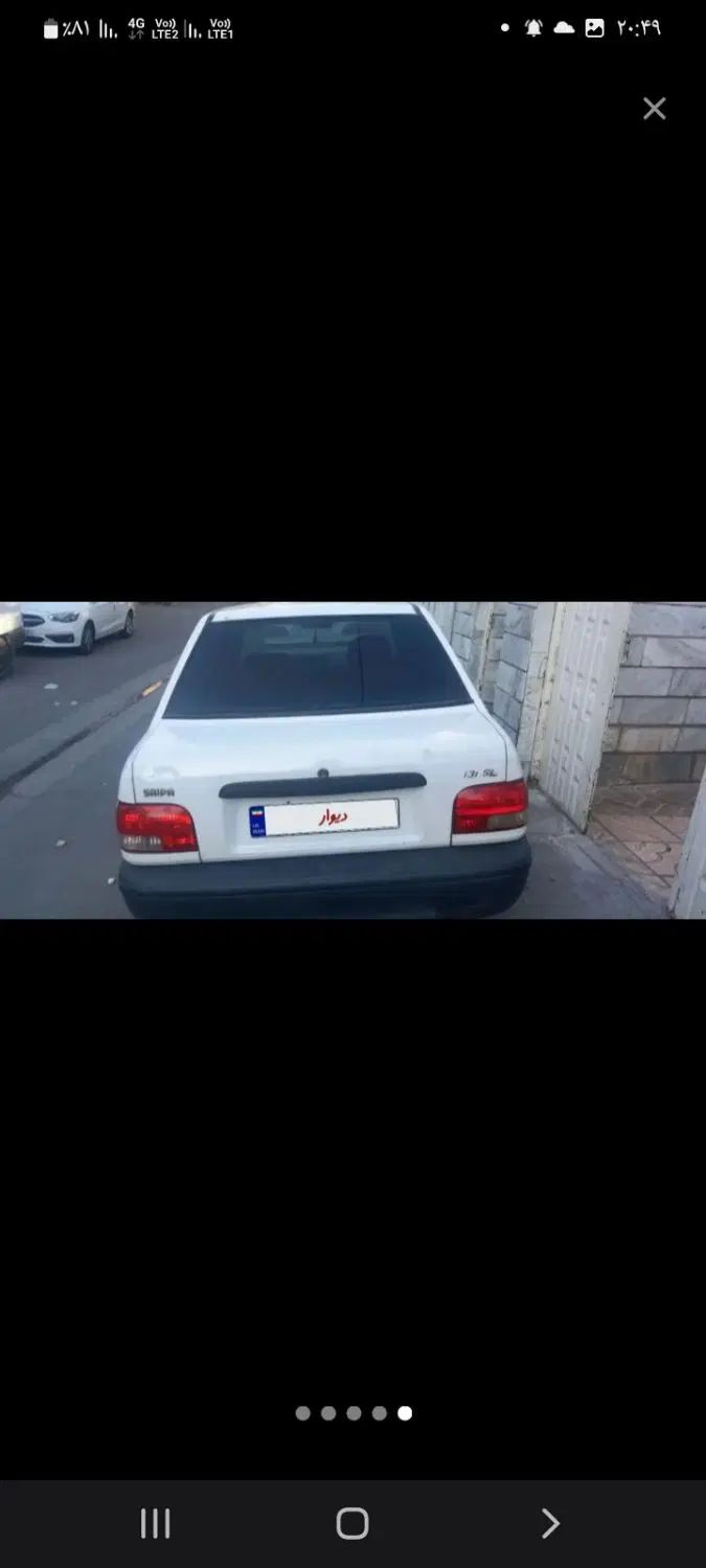 پراید صبا بنزینی - 1388