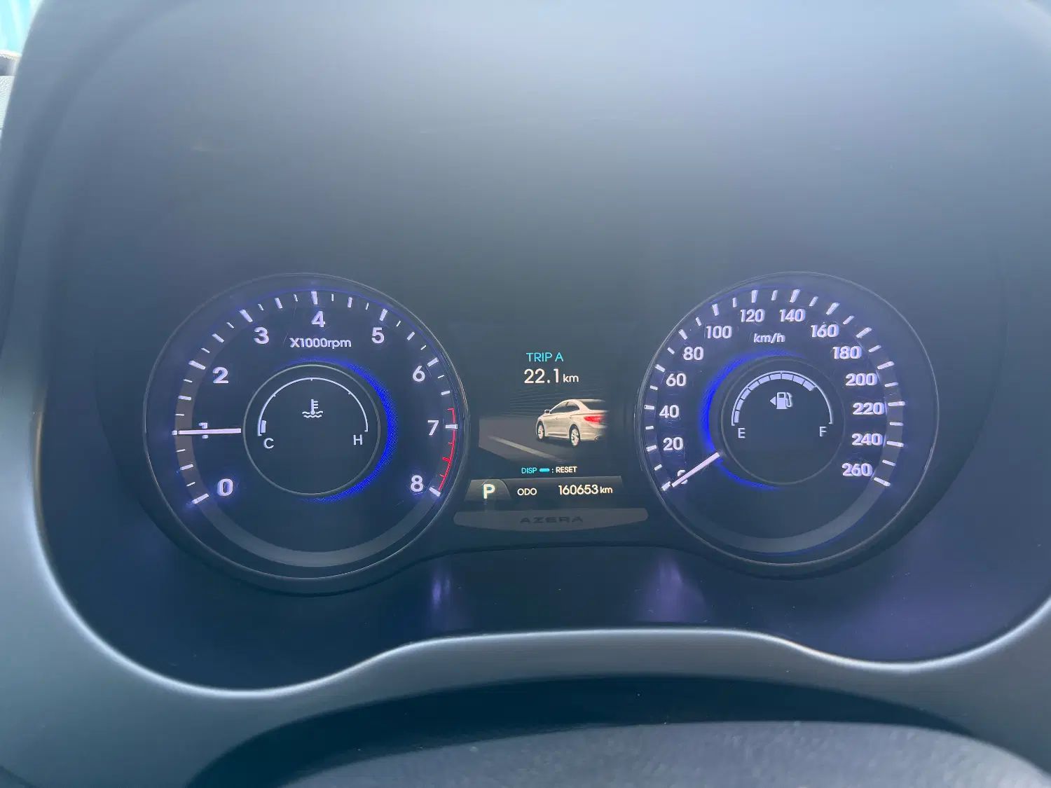 هیوندای آزرا (گرنجور) 3000cc - 2012