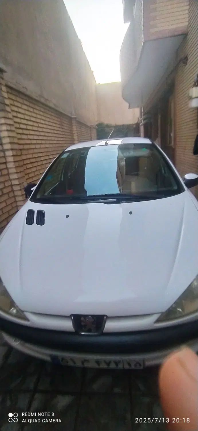 پژو ۲۰۶ صندوق دار v8 - 1391