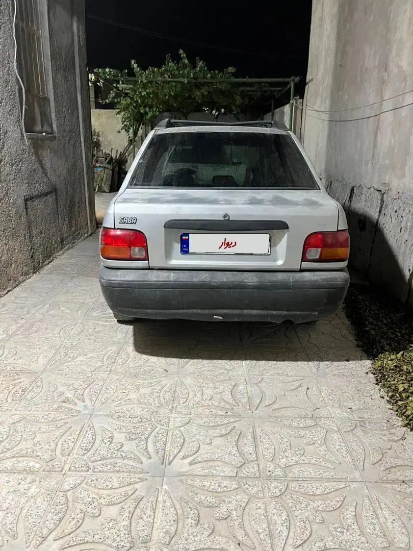 پراید صبا بنزینی - 1386