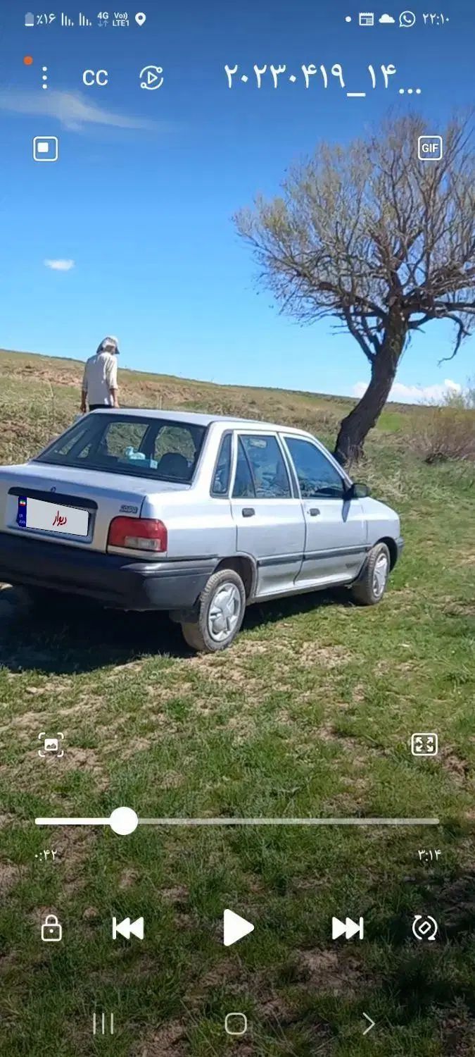 پراید صبا بنزینی - 1385