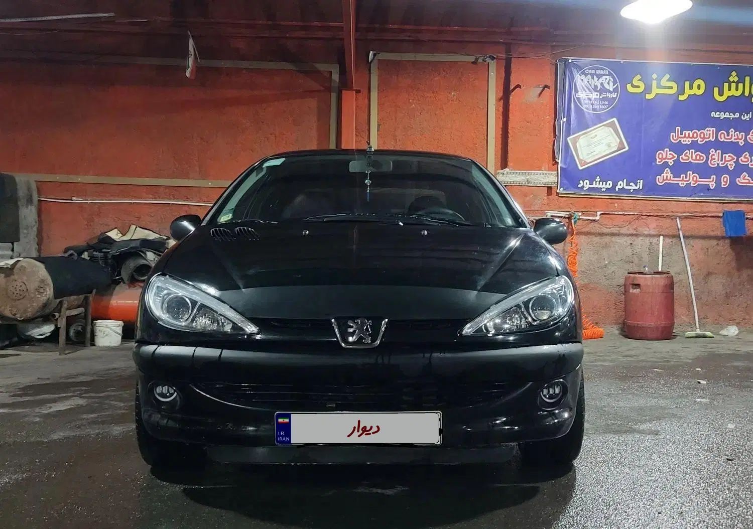 پژو ۲۰۶ صندوق دار v8 - 1393