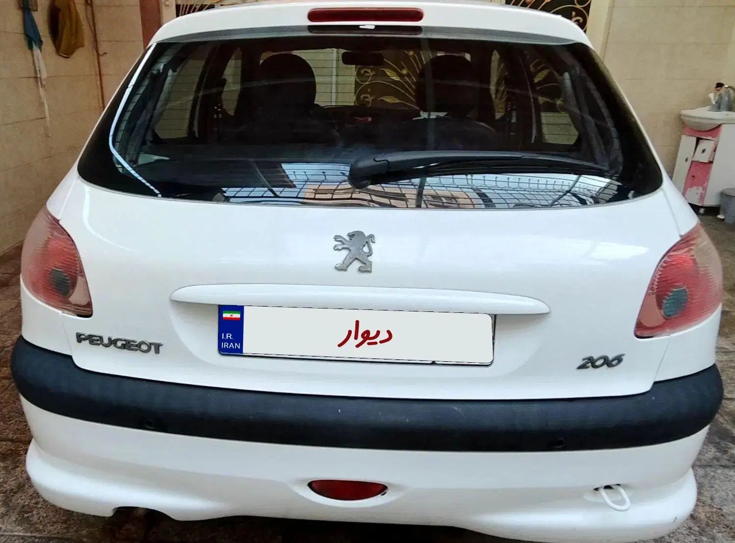 پژو 206 تیپ 2 - 1396