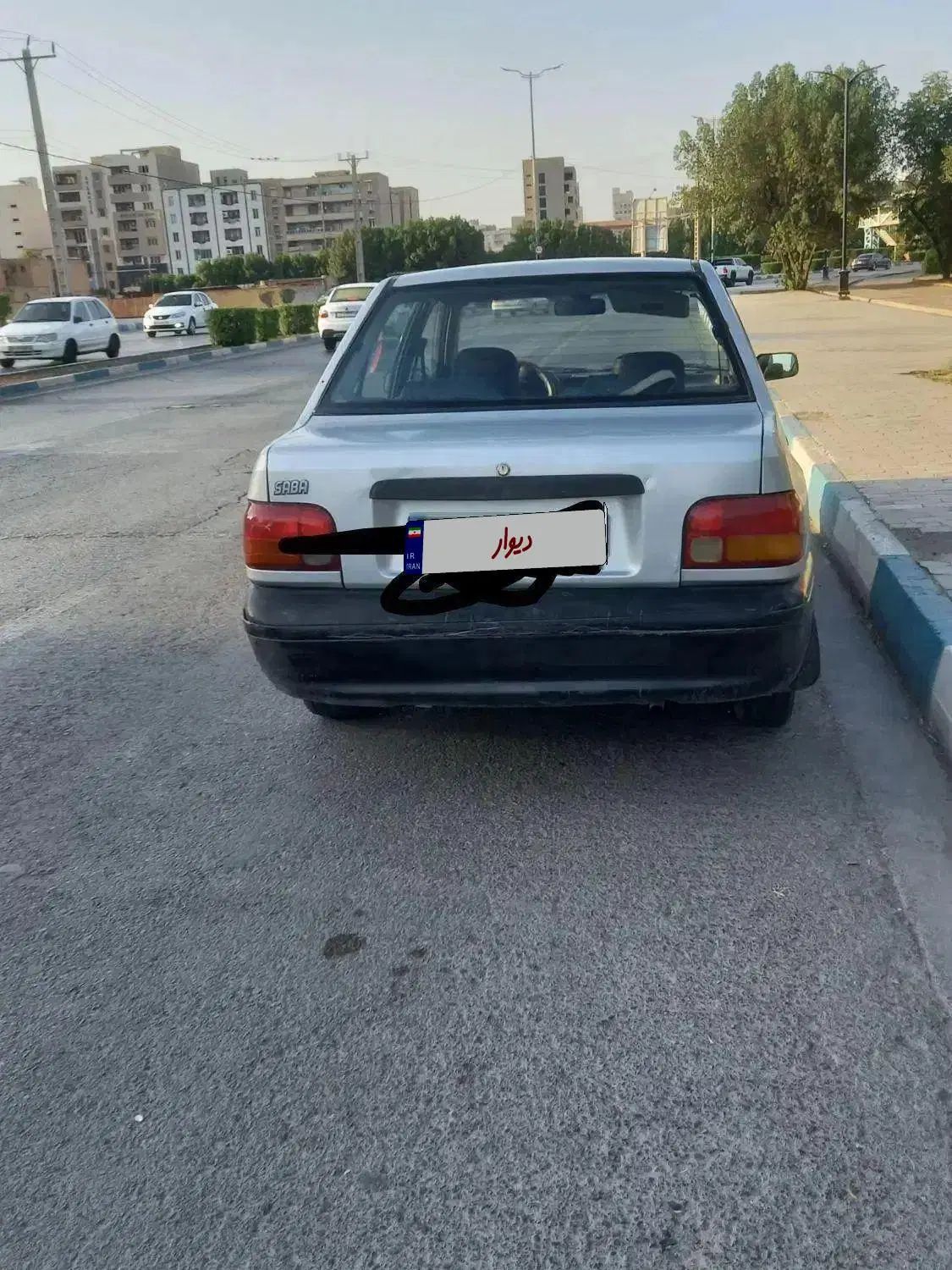 پراید صبا بنزینی - 1387