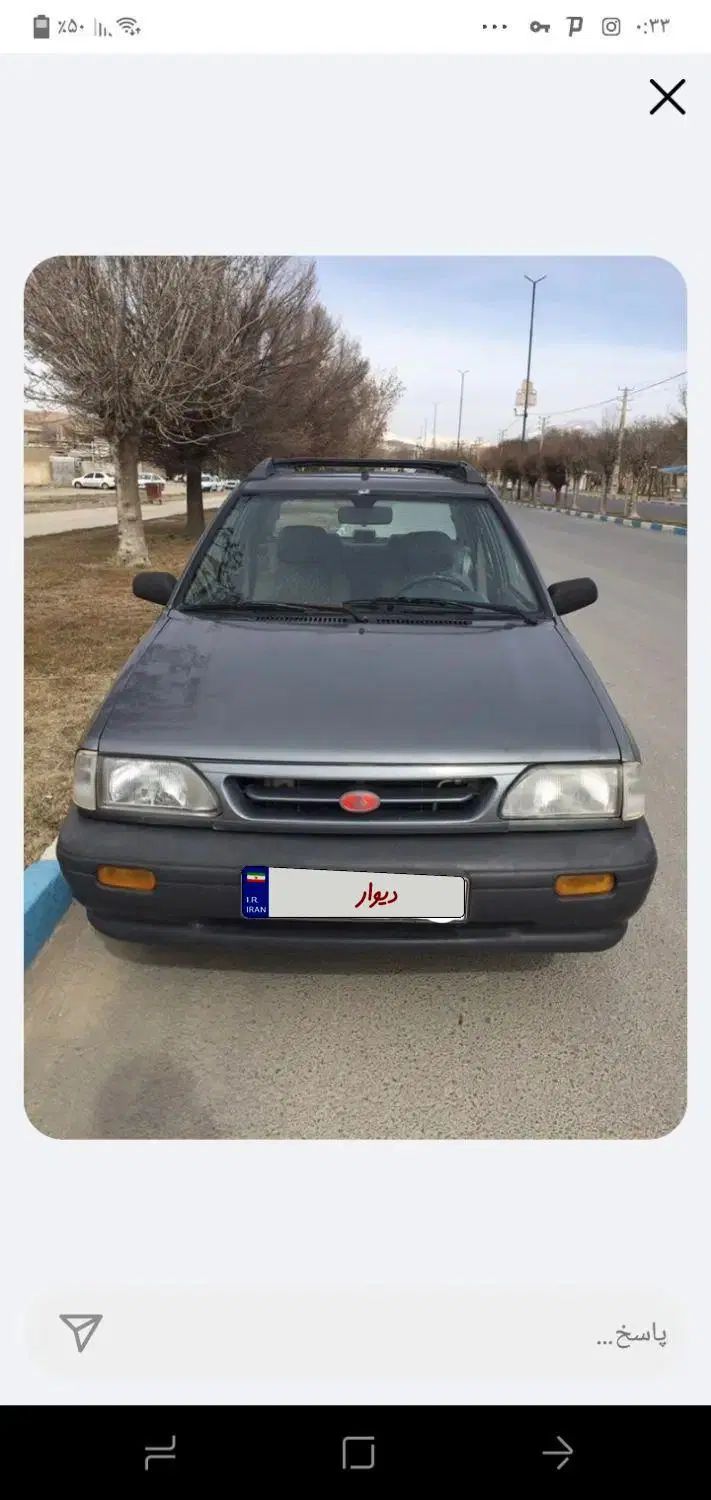 پراید صبا بنزینی - 1386
