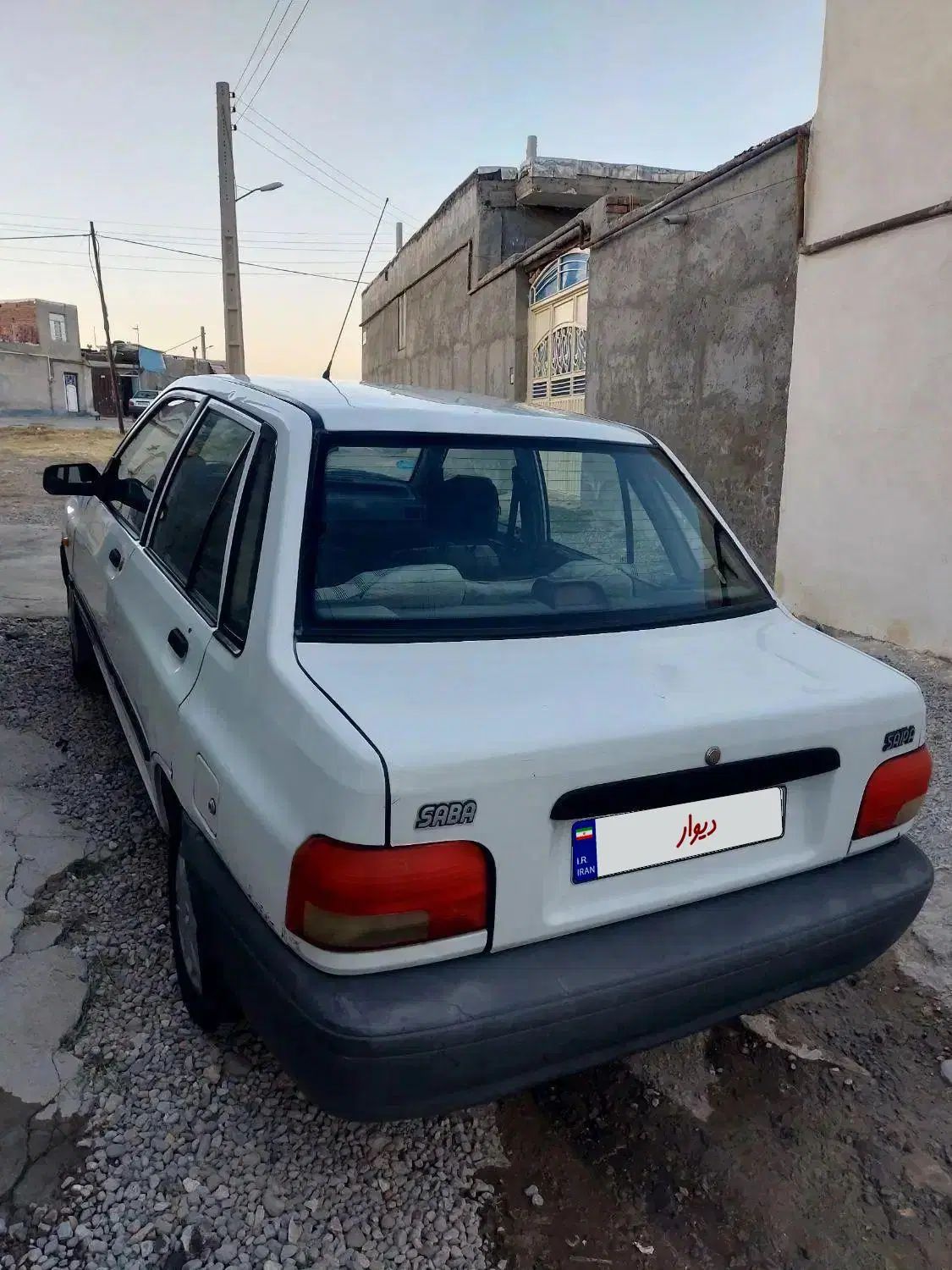 پراید صبا بنزینی - 1387
