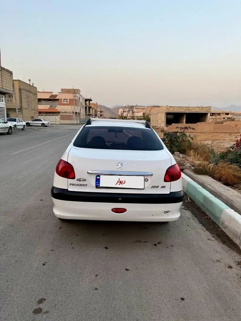 پژو ۲۰۶ صندوق دار v1 - 1390