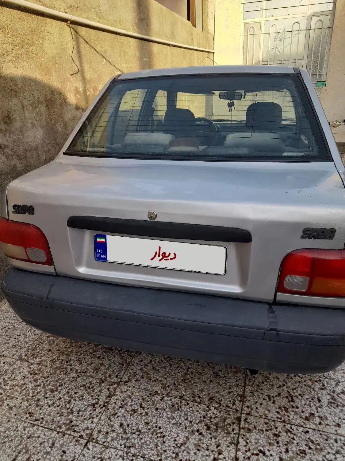 پراید صبا بنزینی - 1387