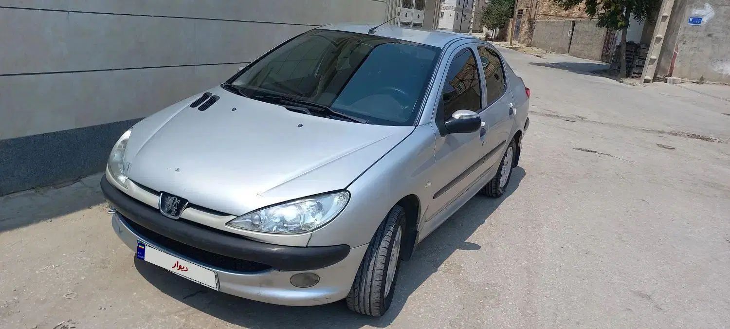 پژو ۲۰۶ صندوق دار v20 - 1389