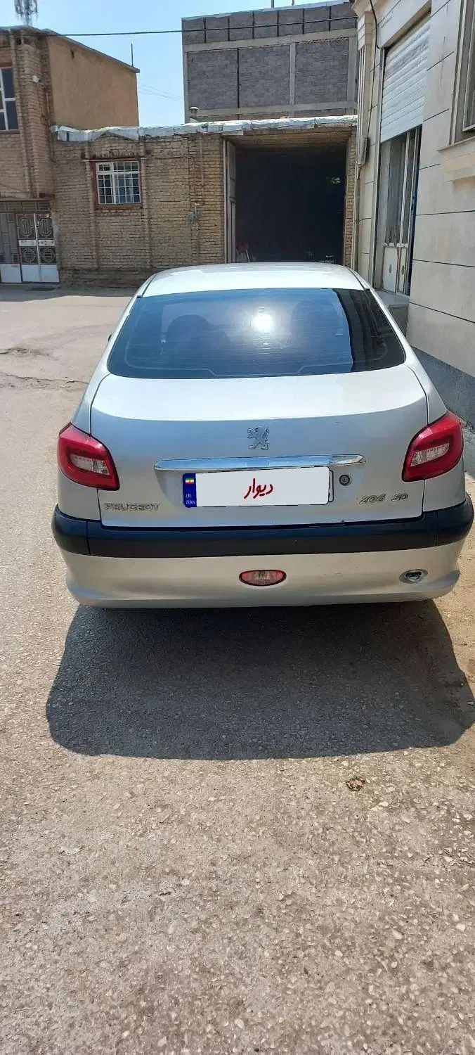 پژو ۲۰۶ صندوق دار v20 - 1389