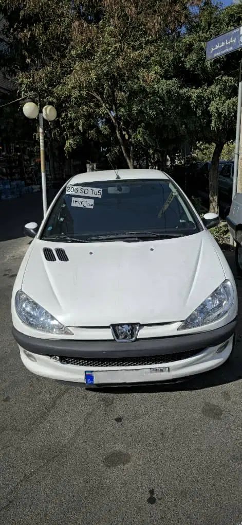 پژو ۲۰۶ صندوق دار v8 - 1393