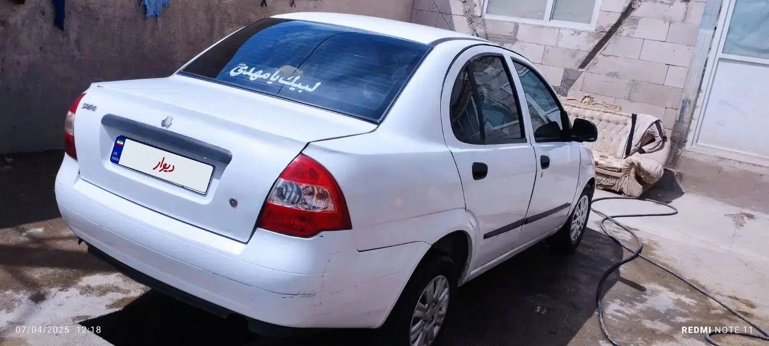 تیبا صندوق دار LX دوگانه سوز - 1395