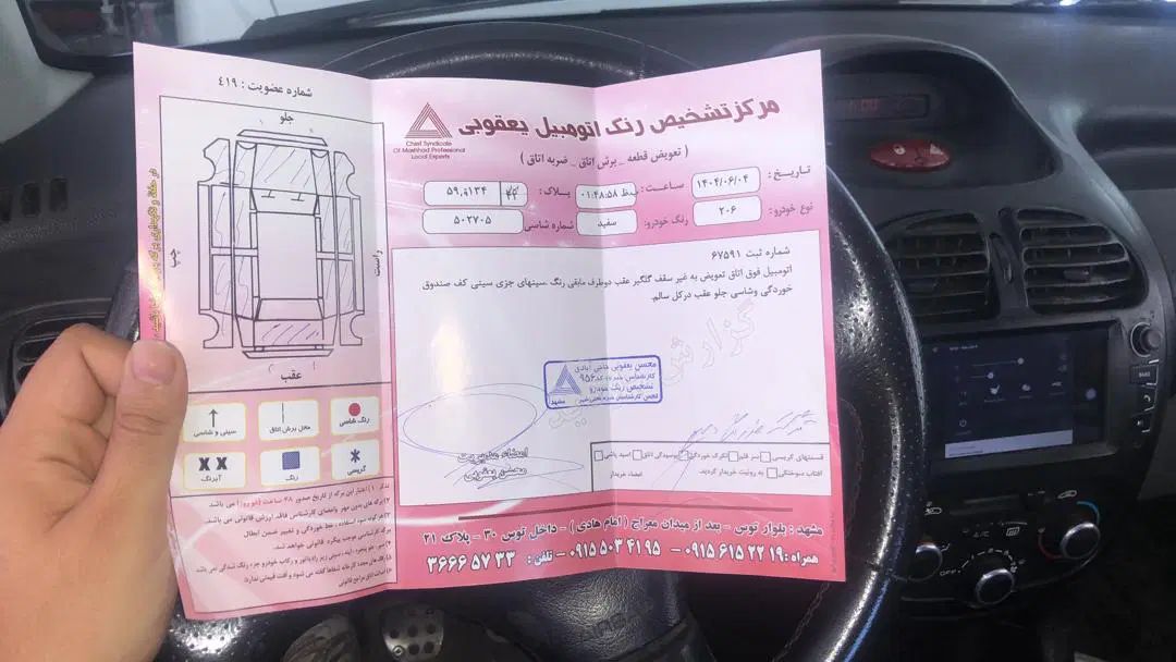 پژو 206 تیپ 2 - 1390