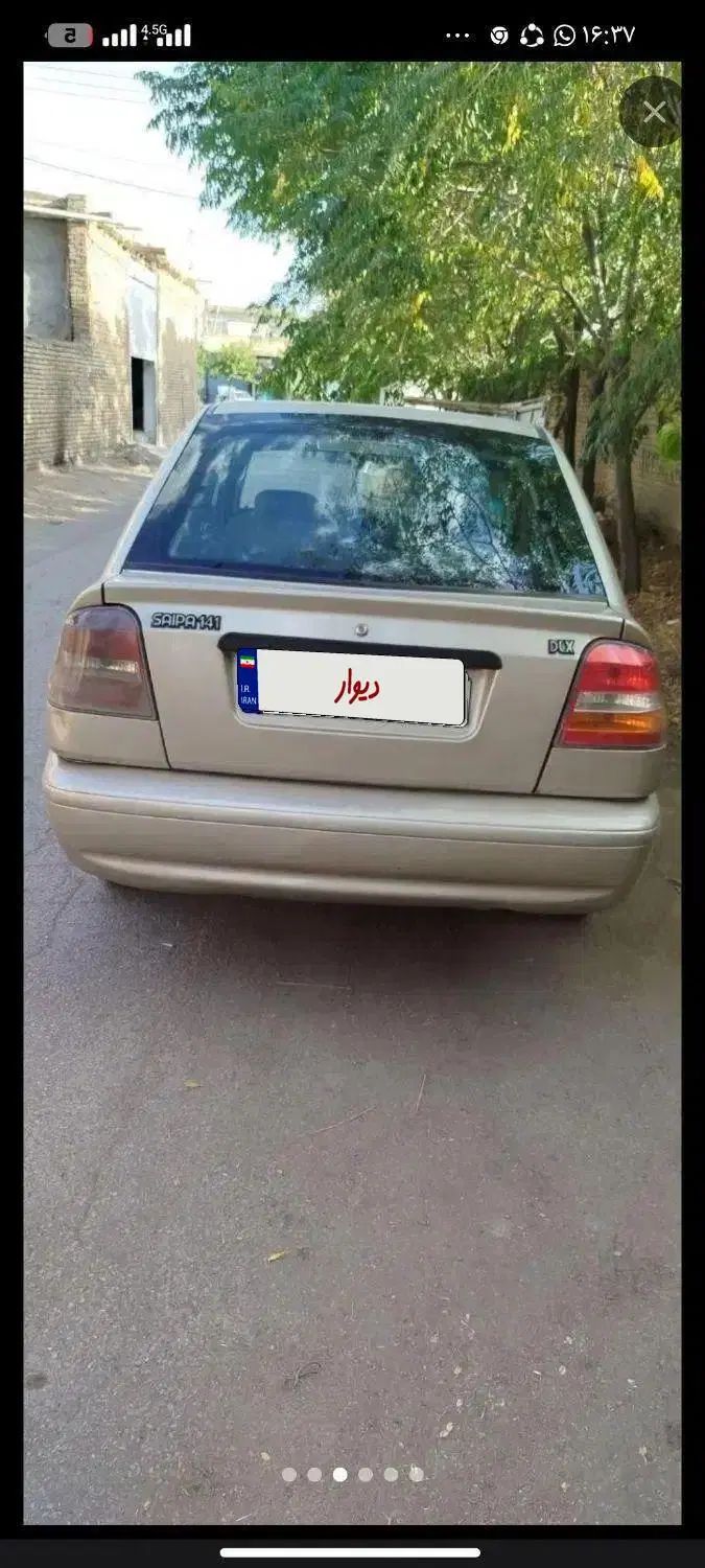 پراید 141 دوگانه‌سوز - 1386