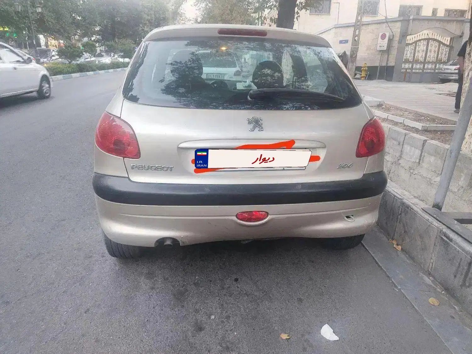 پژو 206 تیپ 2 - 1383