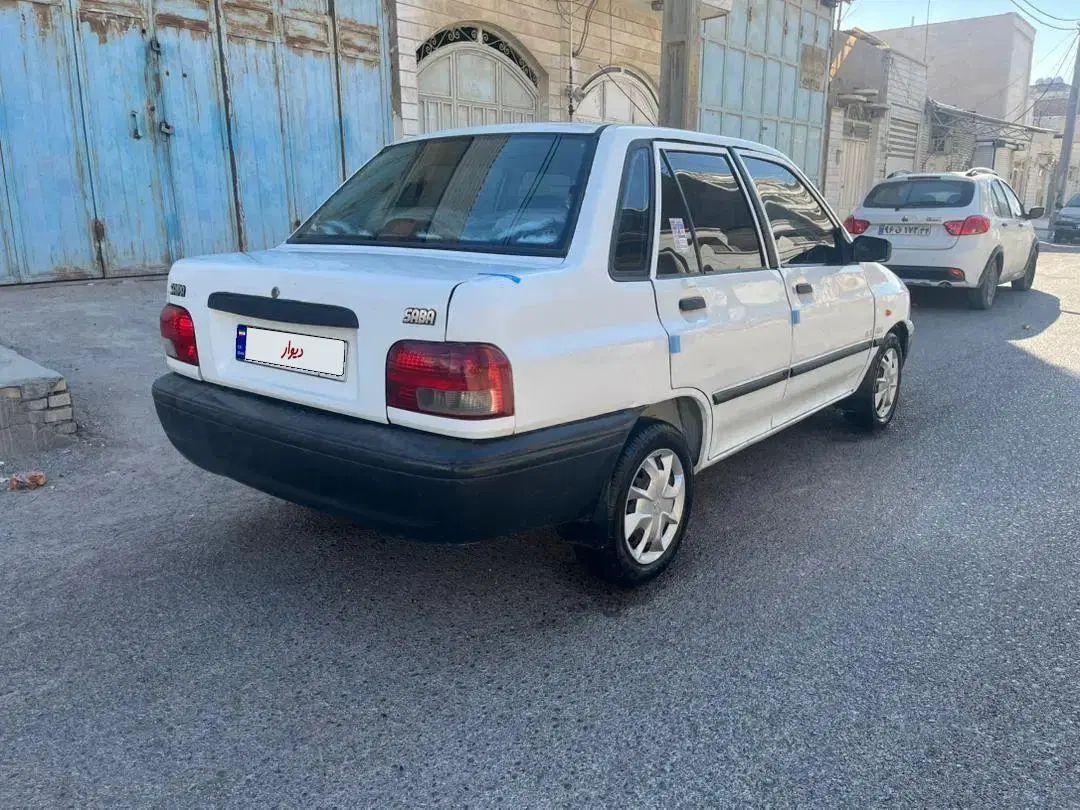 پراید صبا بنزینی - 1386
