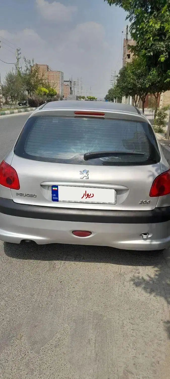 پژو 206 تیپ 2 - 1384
