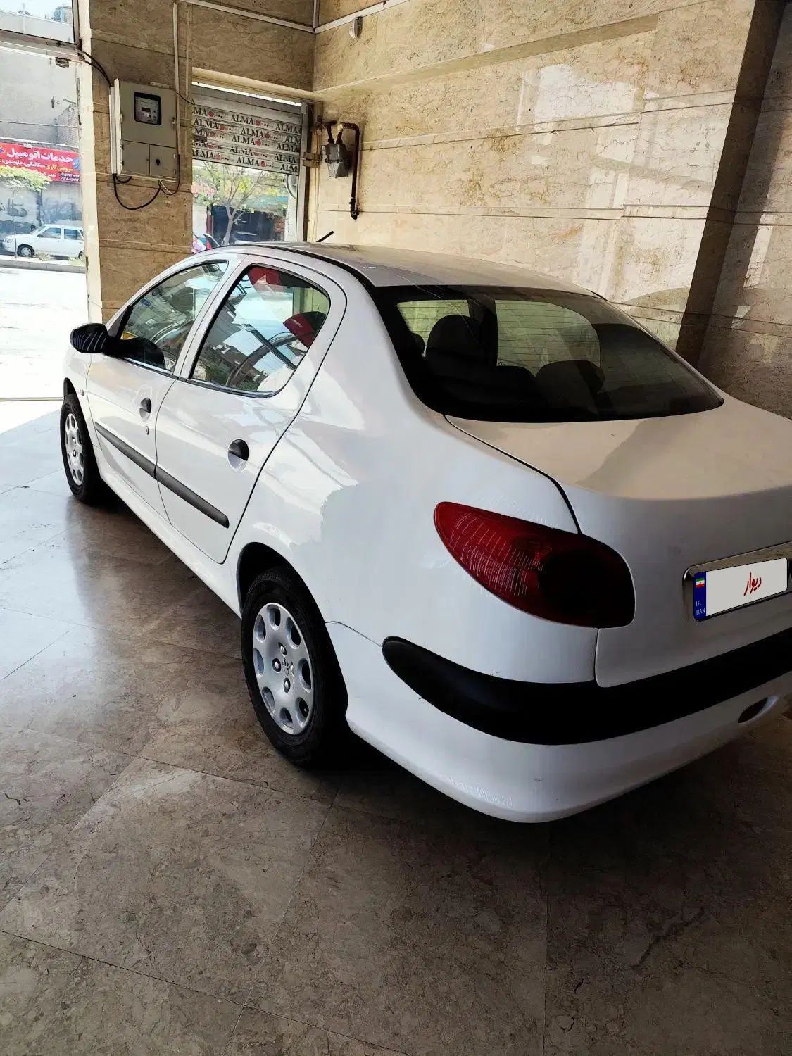 پژو ۲۰۶ صندوق دار v8 - 1390