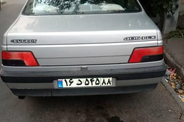 پژو 405 GLX - دوگانه سوز - 1386