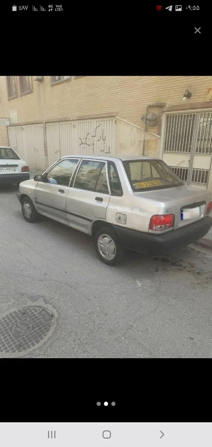 پراید صبا بنزینی - 1384
