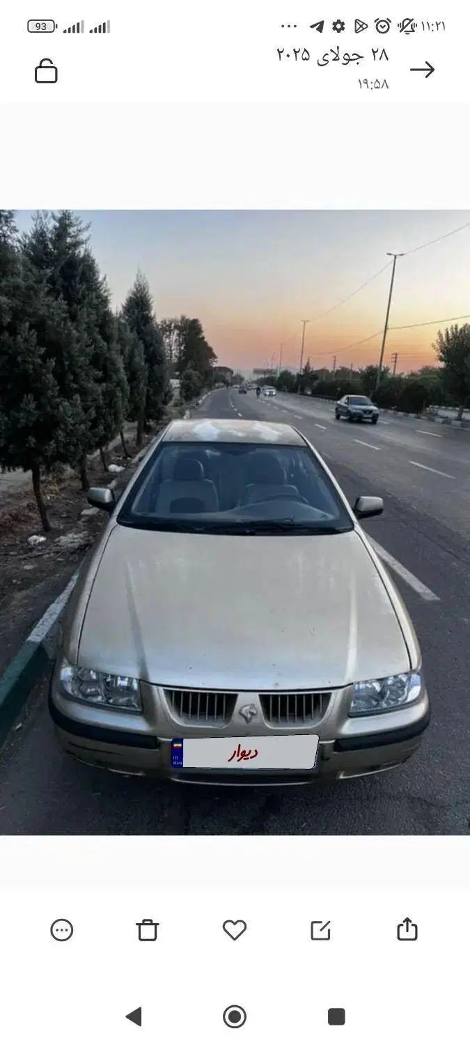 سمند X7 بنزینی - 1383
