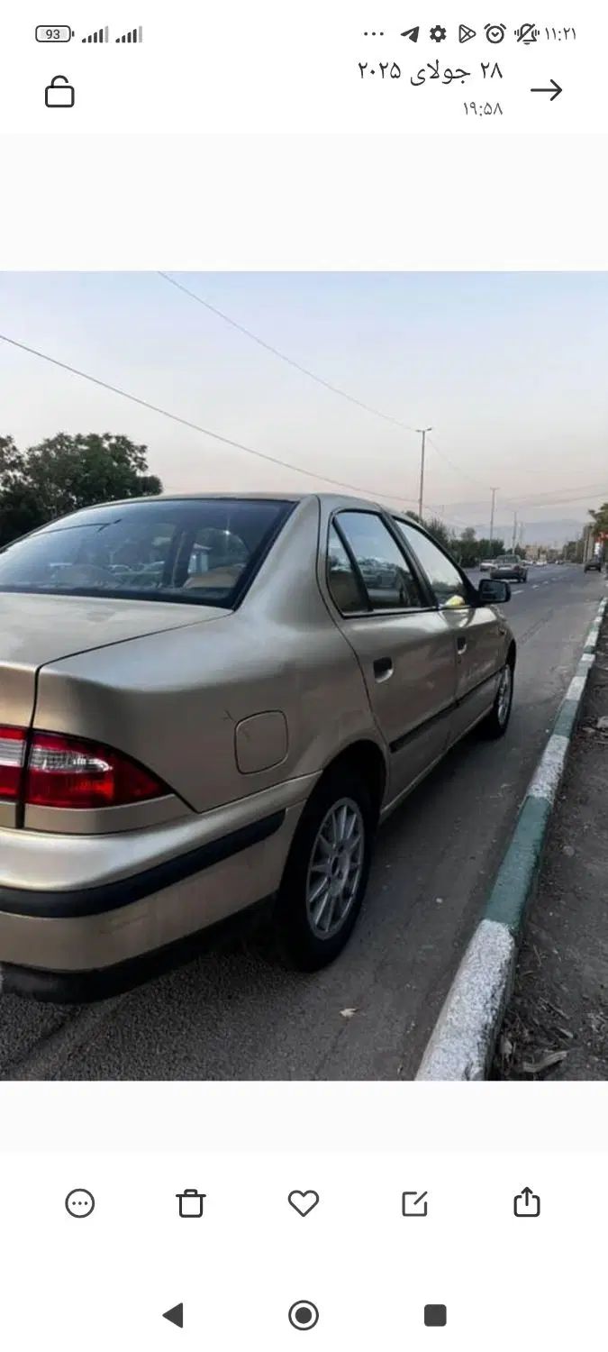 سمند X7 بنزینی - 1383