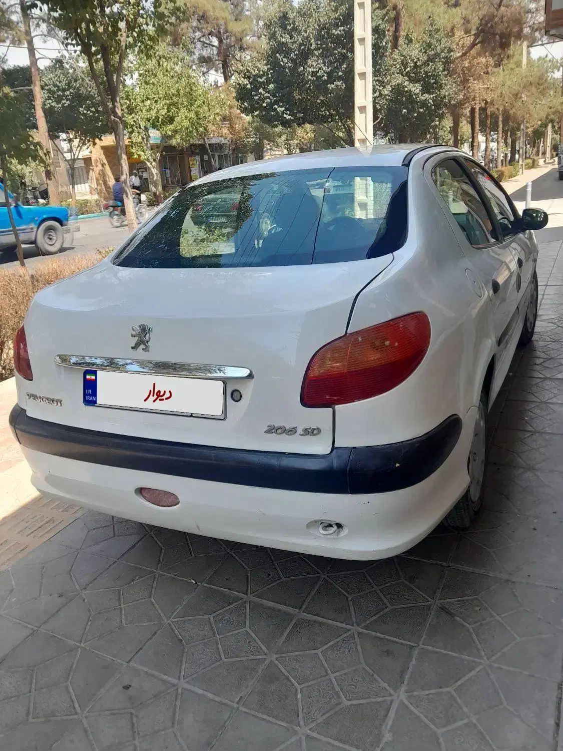 پژو ۲۰۶ صندوق دار v20 - 1389