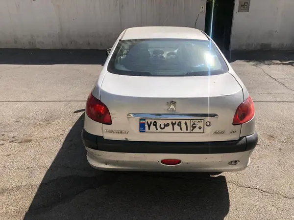 پژو ۲۰۶ صندوق دار v9 - 1389