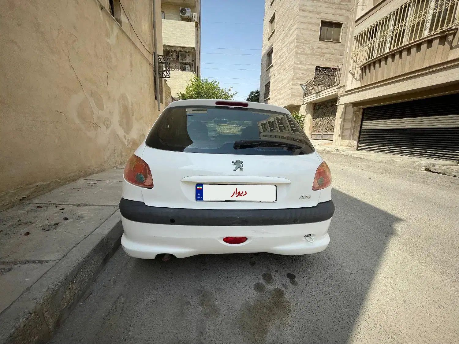 پژو 206 تیپ 2 - 1396