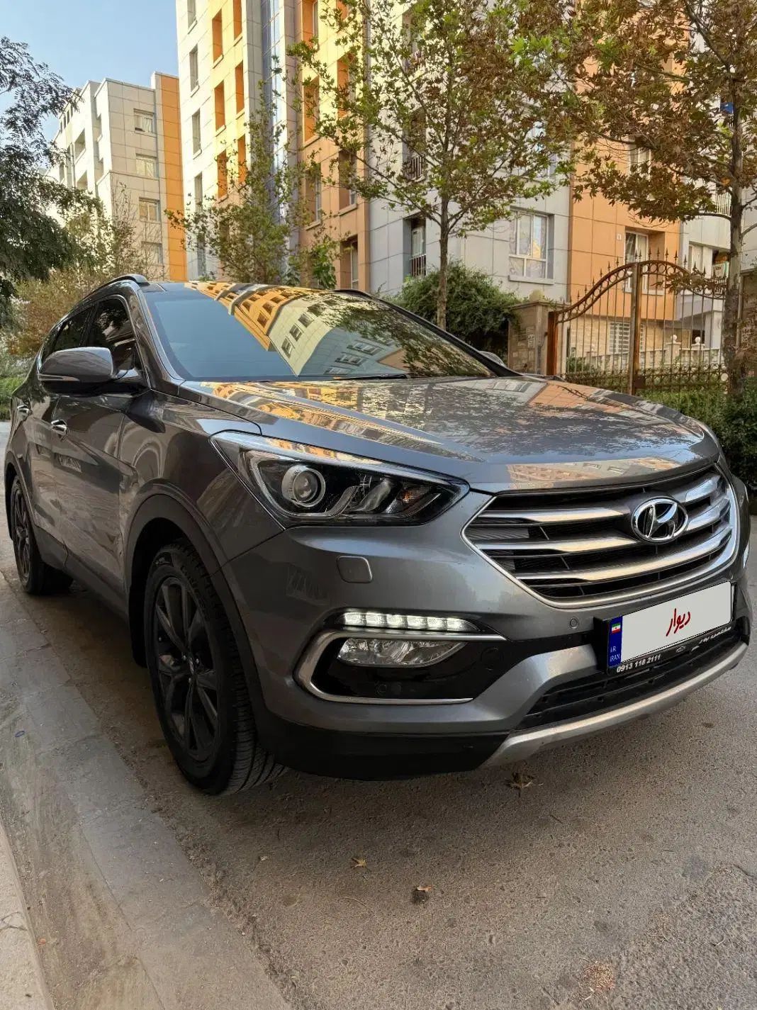 هیوندای سانتافه جی‌ال‌اس ۲.۴ GDI دو دیفرانسیل - 2016