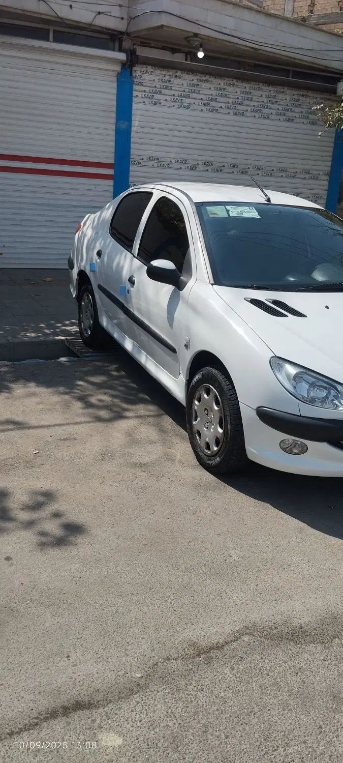 پژو ۲۰۶ صندوق دار v8 - 1397