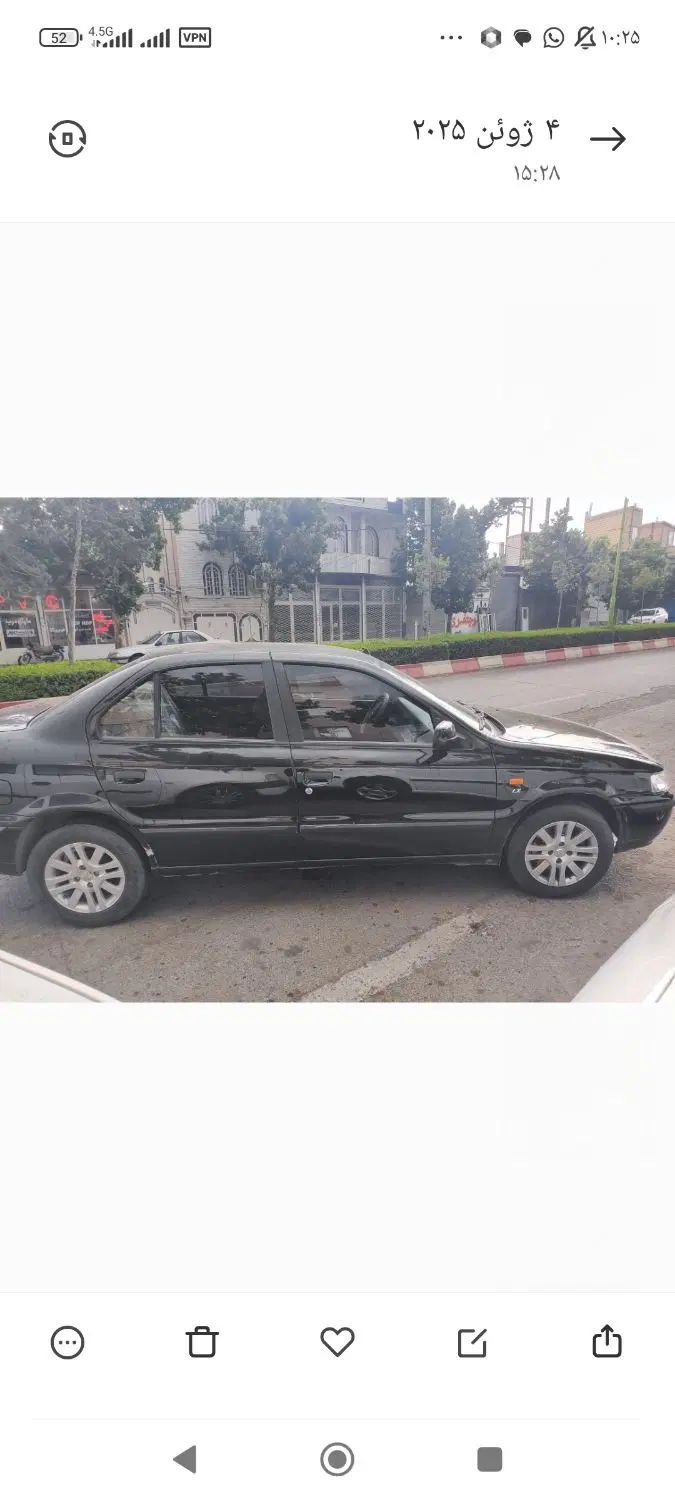 سمند LX EF7 دوگانه سوز - 1396