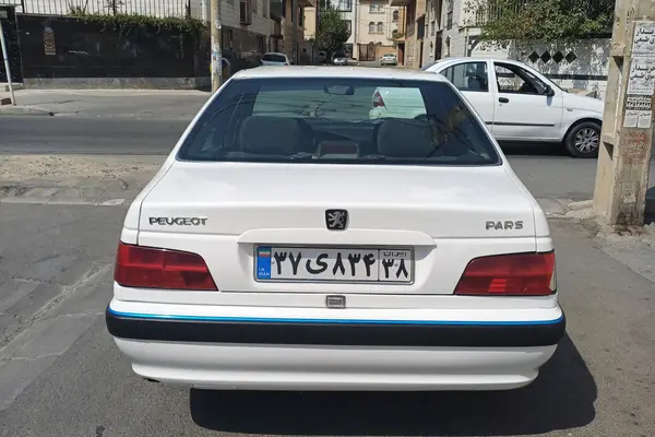 پژو پارس دوگانه سوز - 1386