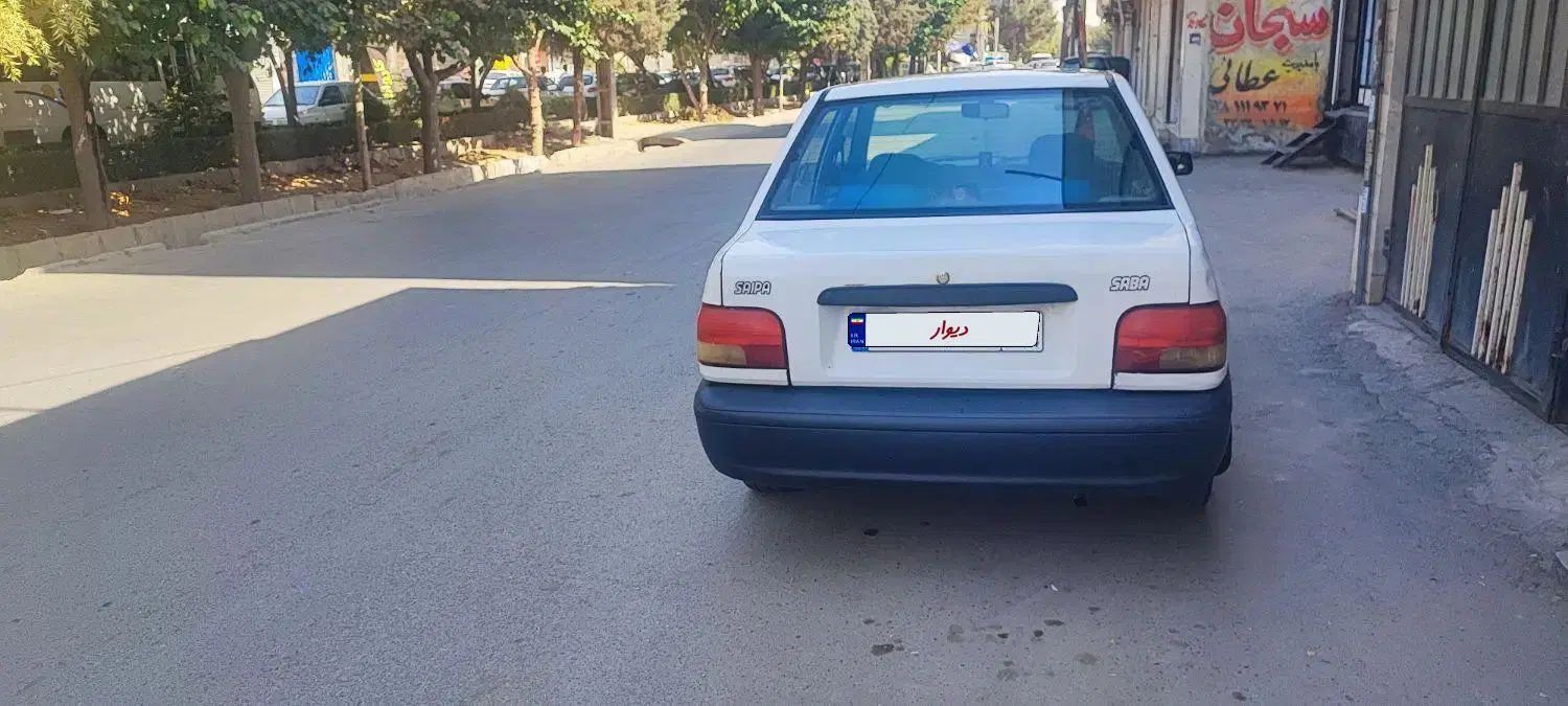 پراید صبا بنزینی - 1386