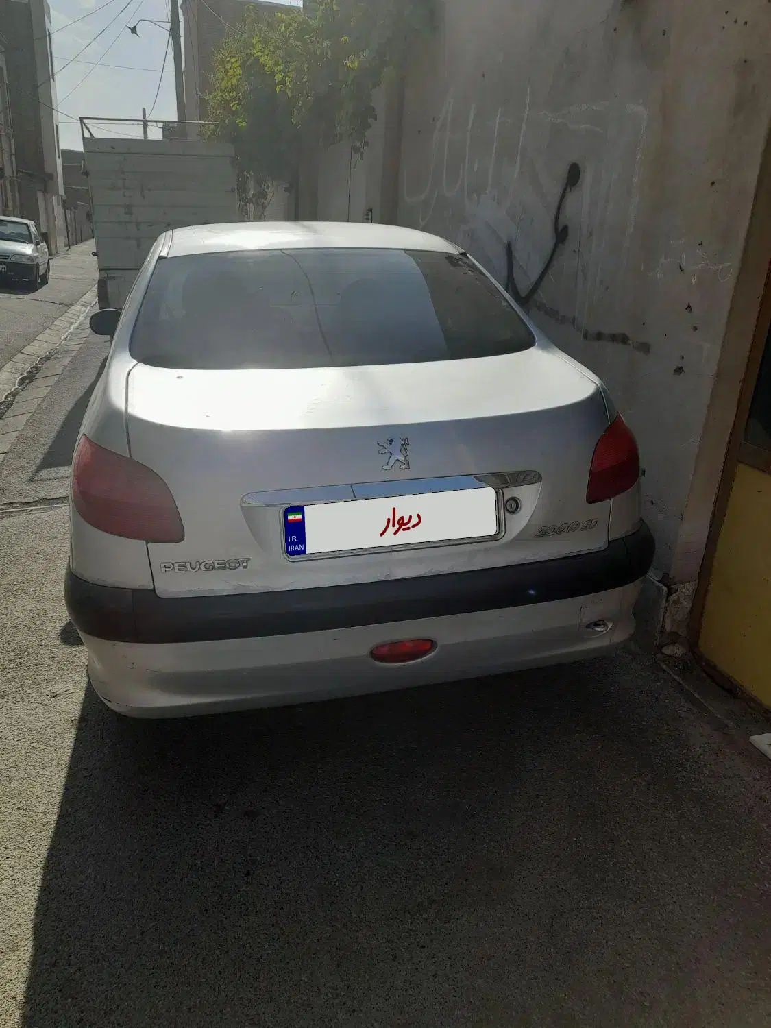 پژو ۲۰۶ صندوق دار v8 - 1387
